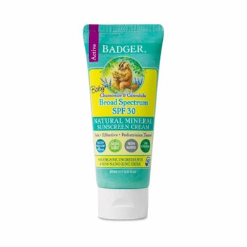 Badger Baby Sunscreen Cream, SPF 30