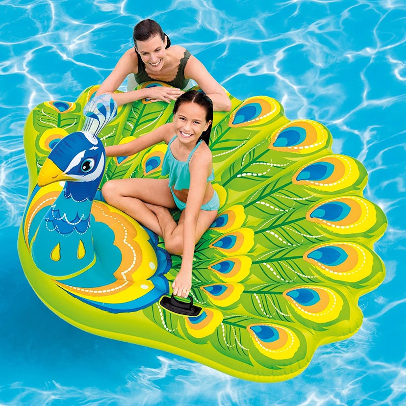 Intex Peacock Inflatable Island Pool Float