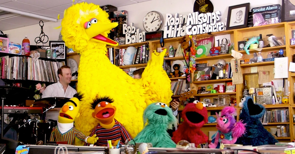 Watch ‘Sesame Street’ Take Over NPR’s Tiny Desk And Try Not To Cry
