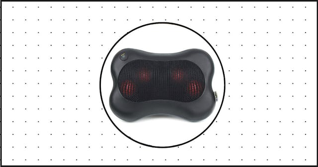 shiatsu heated neck massager