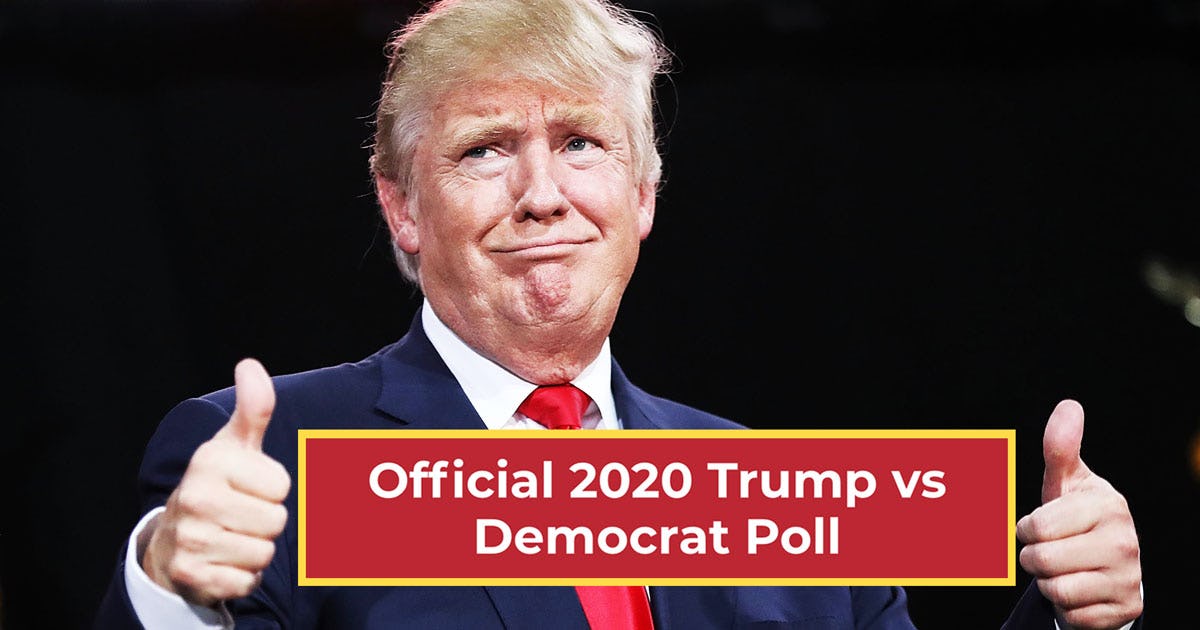 Trump Sent Out A Totally Bonkers ‘Poll’ You Have To See To Believe