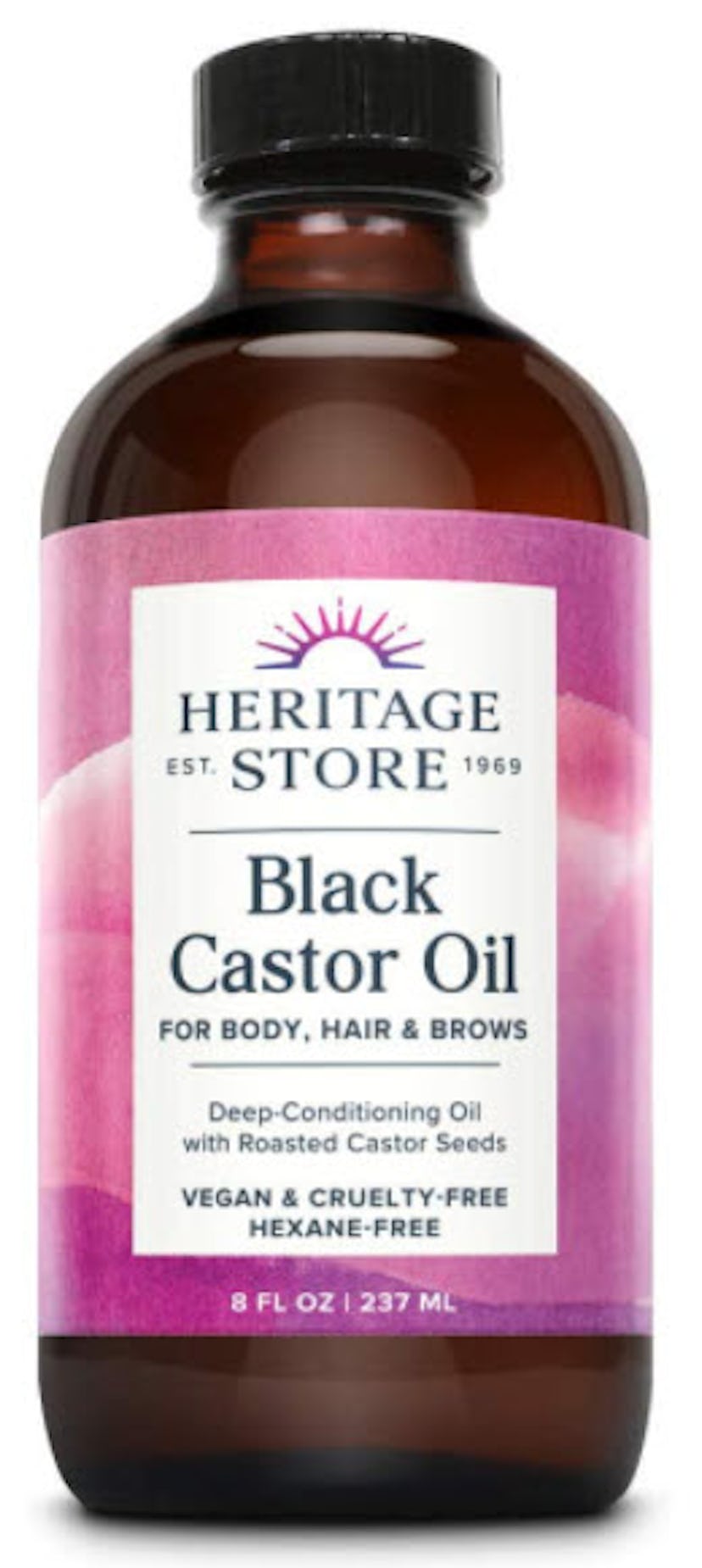 Heritage Store Black Castor Oil