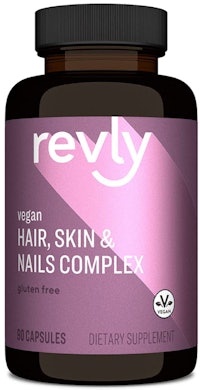 Revly Vegan Hair, Skin, & Nails Complex with Biotin