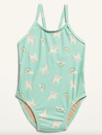 Old Navy One-Piece Bow-Tie Swimsuit