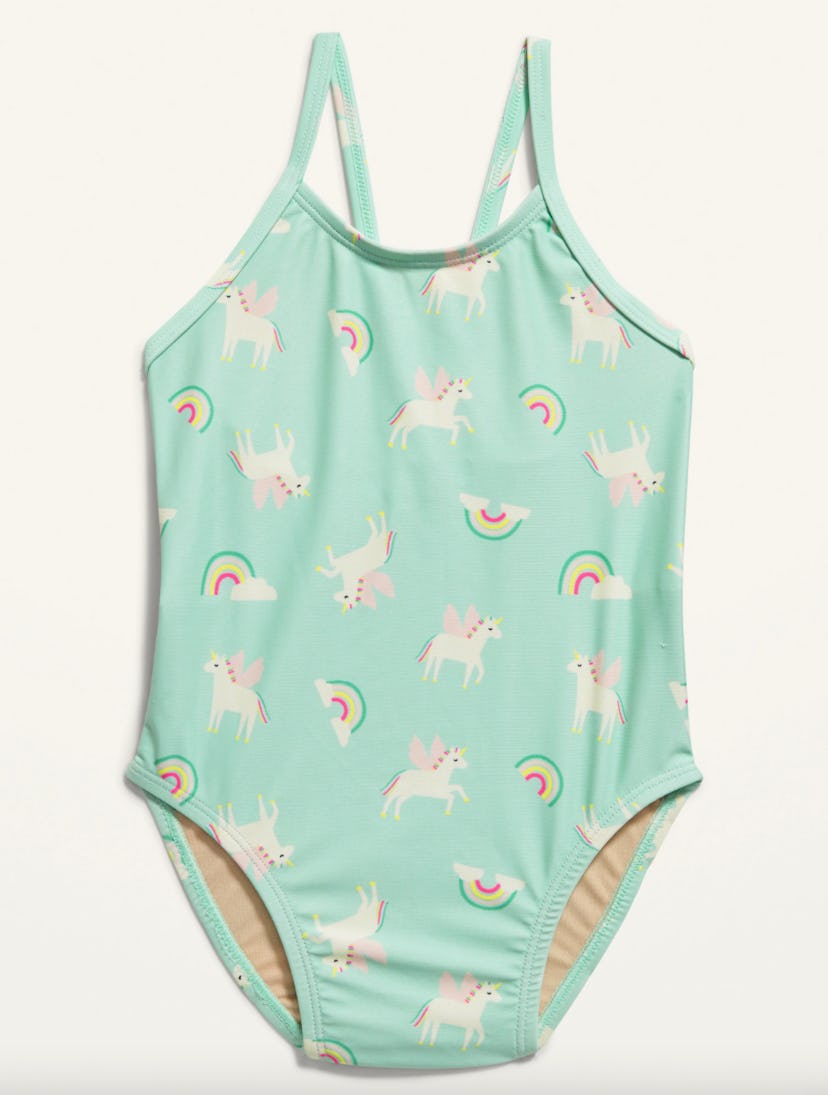 Old Navy One-Piece Bow-Tie Swimsuit