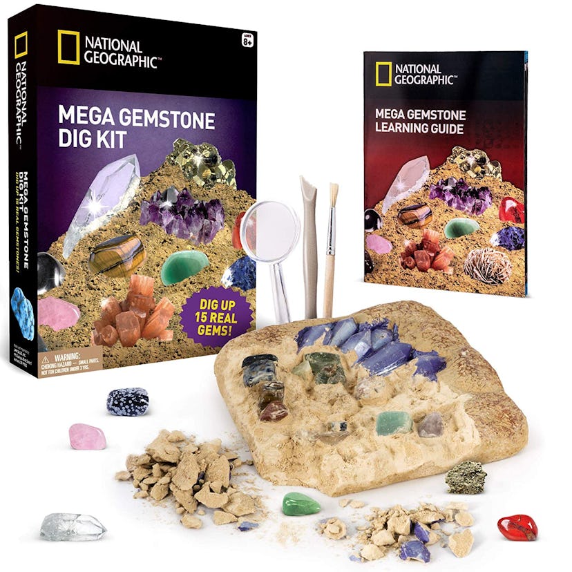 National Geographic Mega Gemstone Dig STEM Kit