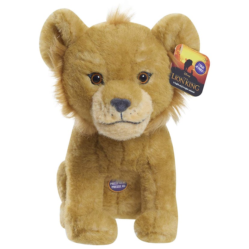 Disney Live Action Simba Stuffed Animal Lion King Toy