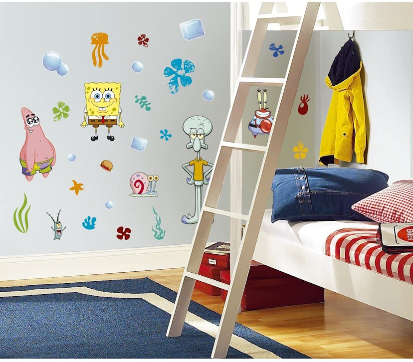 Spongebob Squarepants Peel and Stick Wall Decals