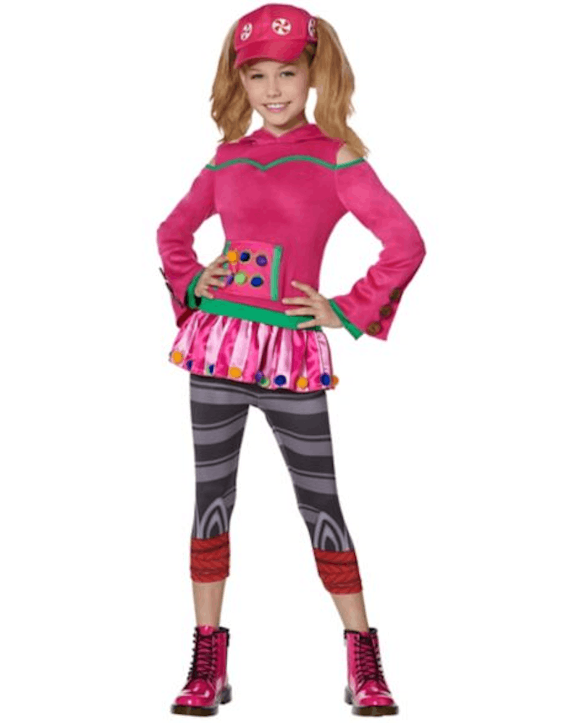 kids zoey fortnite halloween costume for girls