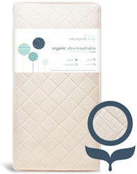 Naturepedic Organic Baby Crib Natural Mattress