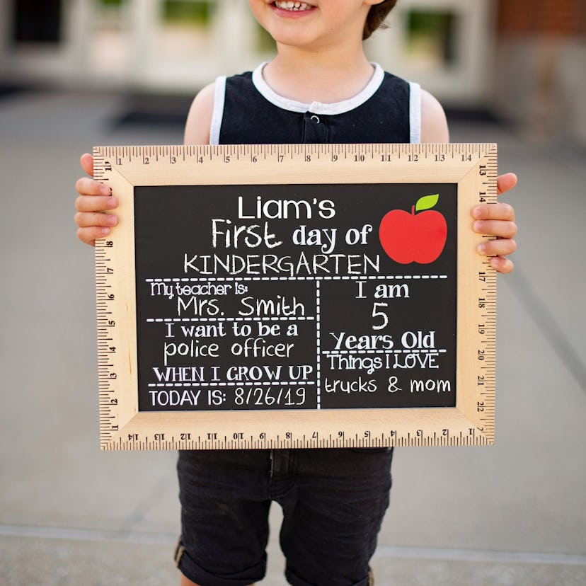 BloomOwl Day of School Chalkboard