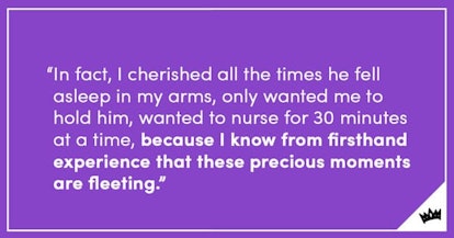 Quote about precious nursing moments