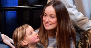 Olivia Wilde and son Otis