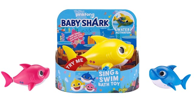 baby shark bath toy