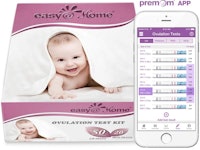 Easy@Home 50 Ovulation Test Strips and 20 Pregnancy Test Strips Combo Kit