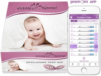Easy@Home 50 Ovulation Test Strips and 20 Pregnancy Test Strips Combo Kit