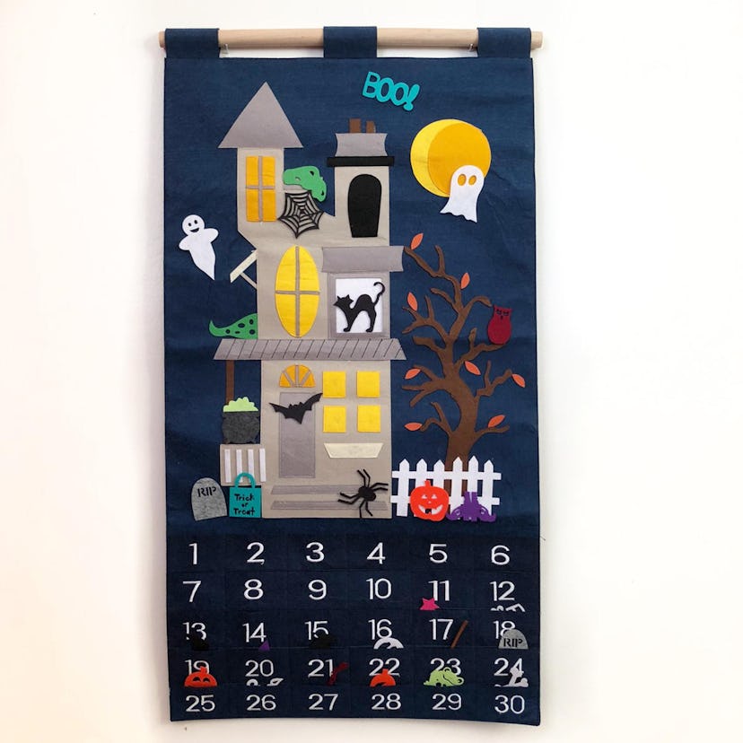 WildBluYonder Halloween Advent Calendar Made of Felt