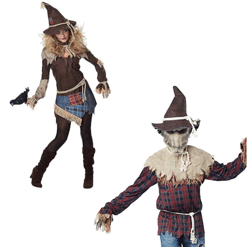 scary-couples-costumes-scarecrows