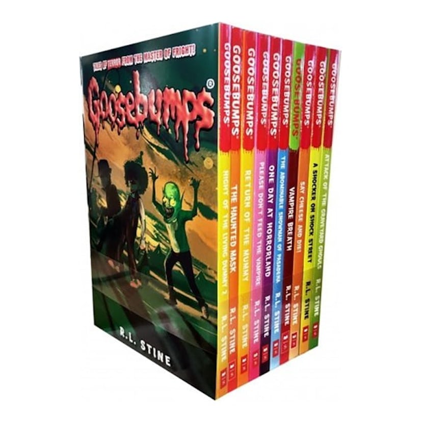 scary books goosebumps r.l. stine classics series 1 halloween