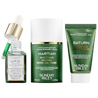 Sunday Riley Space Race Fight Acne, Oil & Pores Kit