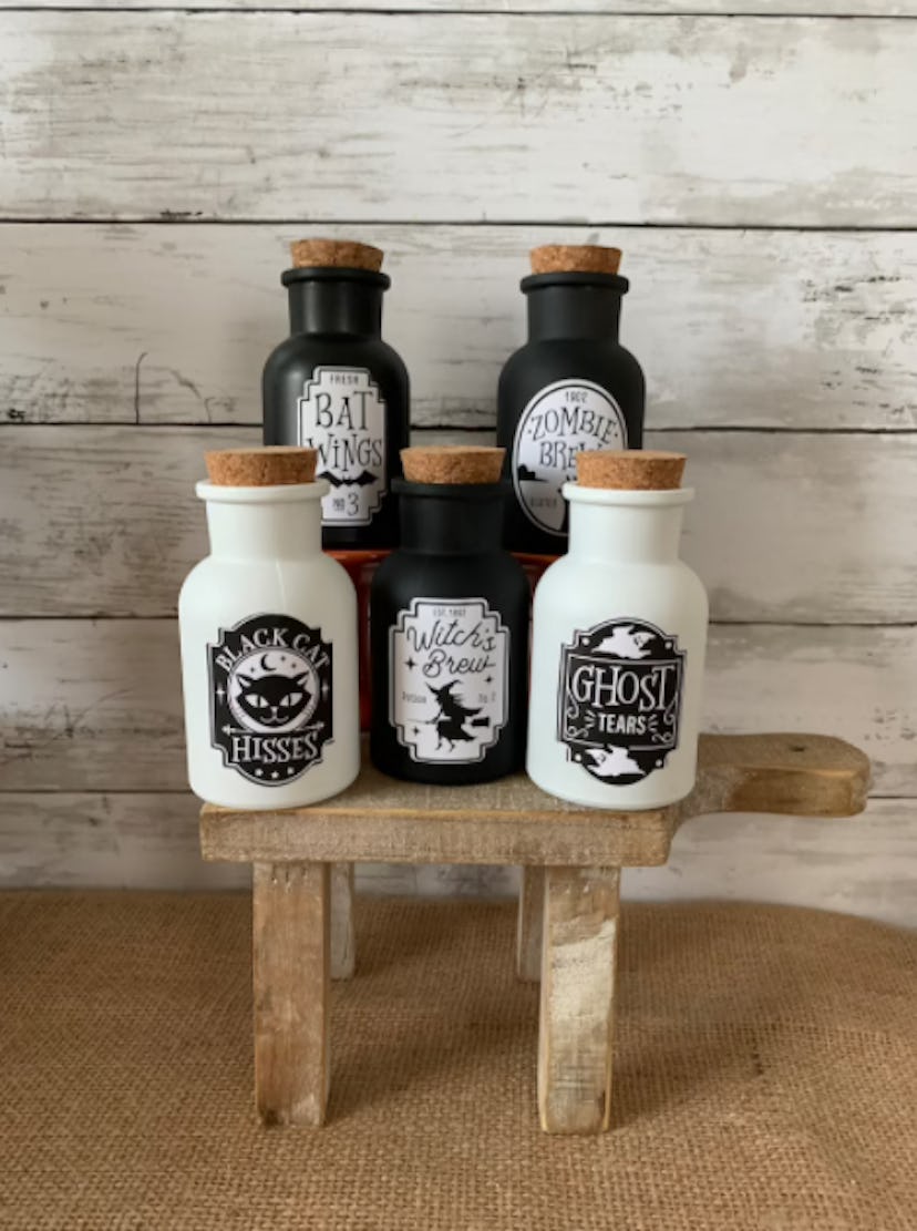 Halloween Potion Bottles