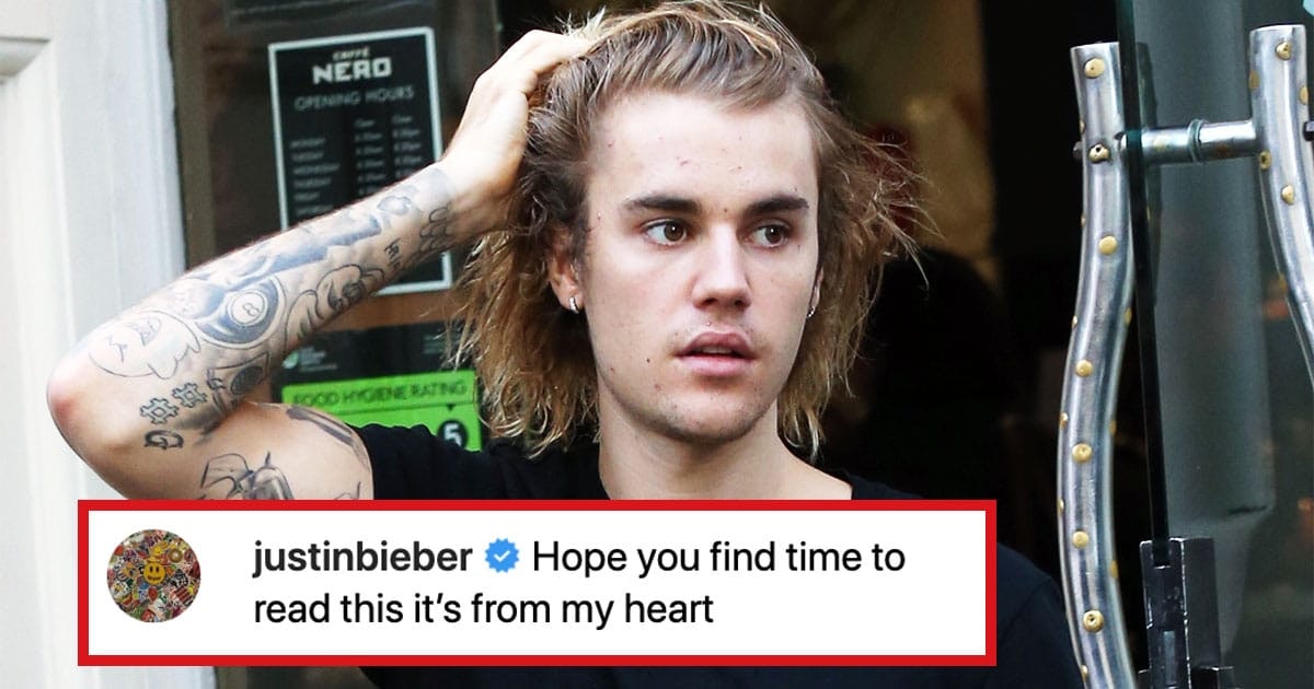 Justin Bieber Instagrams About Mental Health, Better Every Day