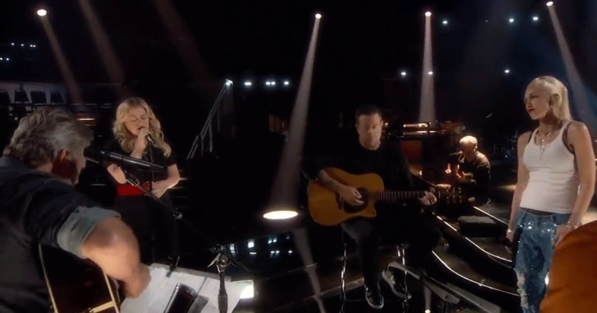 ‘The Voice’ Coaches Perform Touching Rendition Of ‘More Than Words’