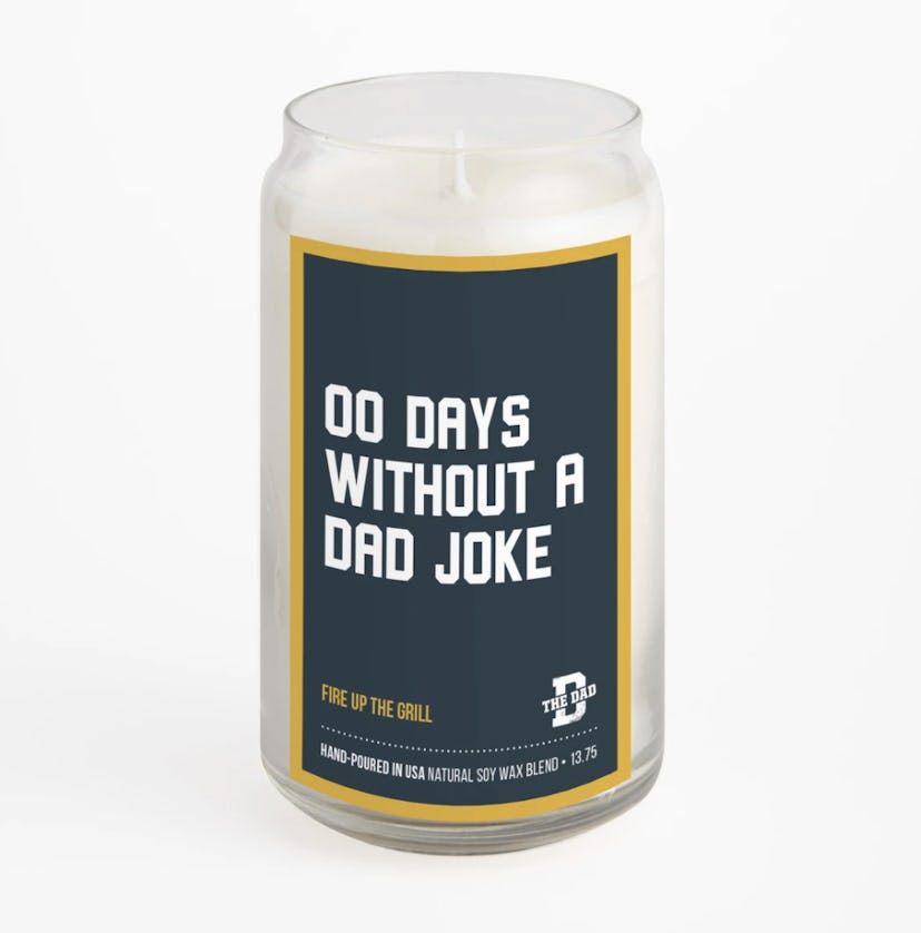00 Days Without a Dad Joke Candle