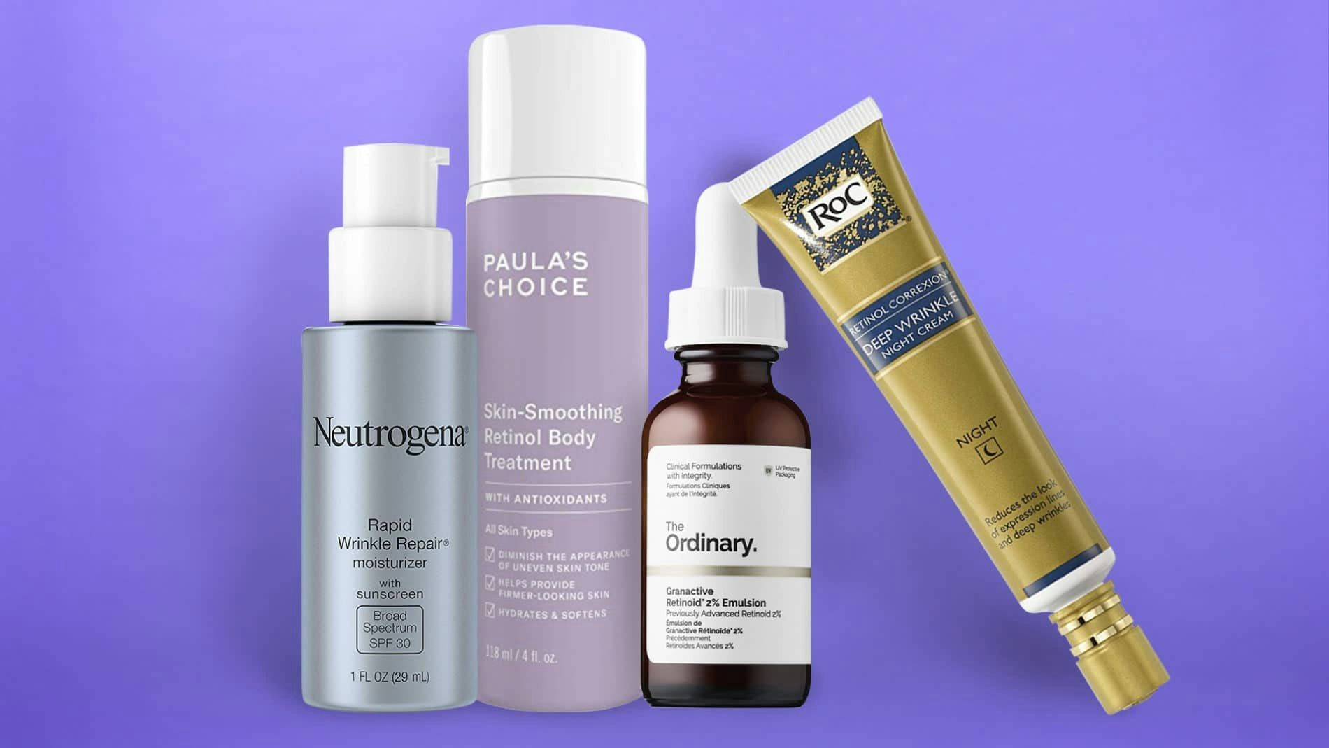 Is roc retinol deals better than neutrogena