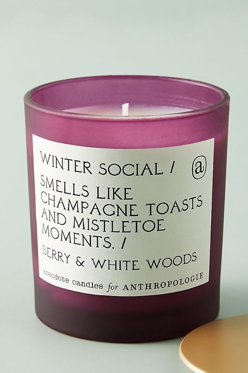 Winter Social “Smells Like Champagne Toasts & Mistletoe Moments” Candle