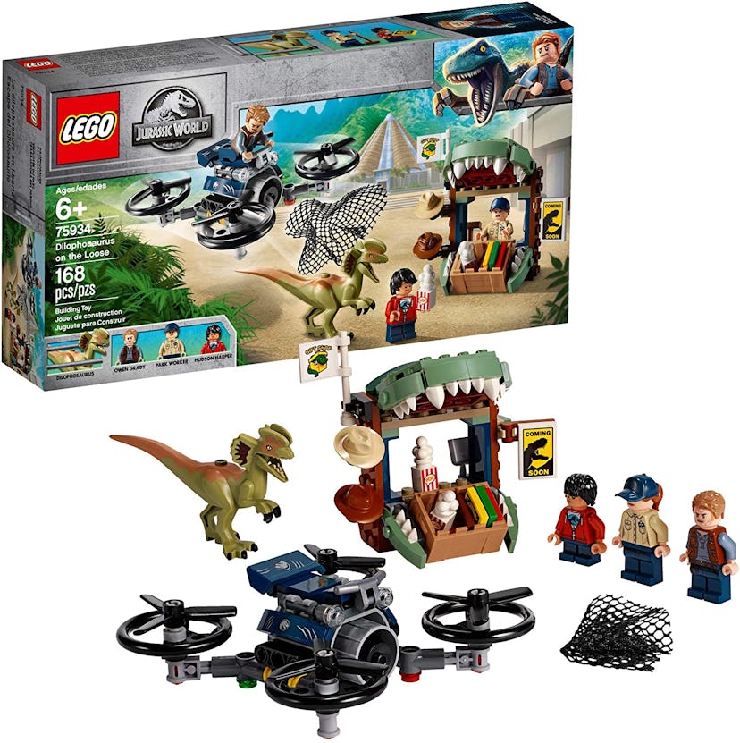 LEGO Jurassic World Dilophosaurus on The Loose Building Kit