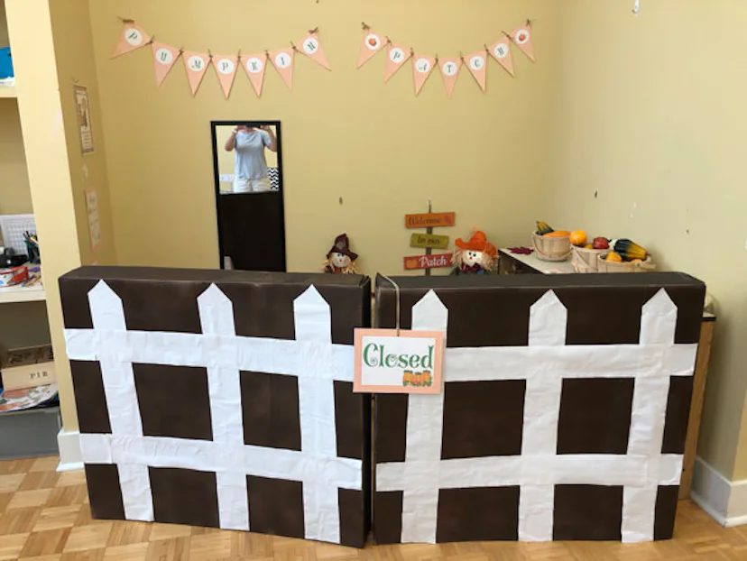 Teacher Creates Adorable Target-Themed Play Space For Her Classroom