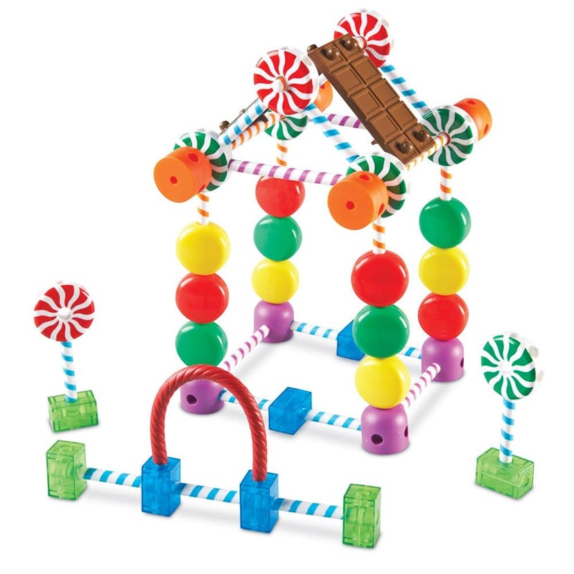 Learning Resources 92 Piece Candy Construction Building Set