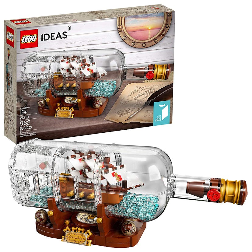 Lego Ideas Ship in a Bottle Kit