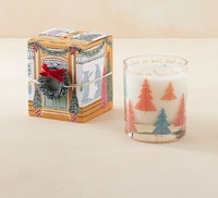 George & Viv Holiday Village Boxed Candle