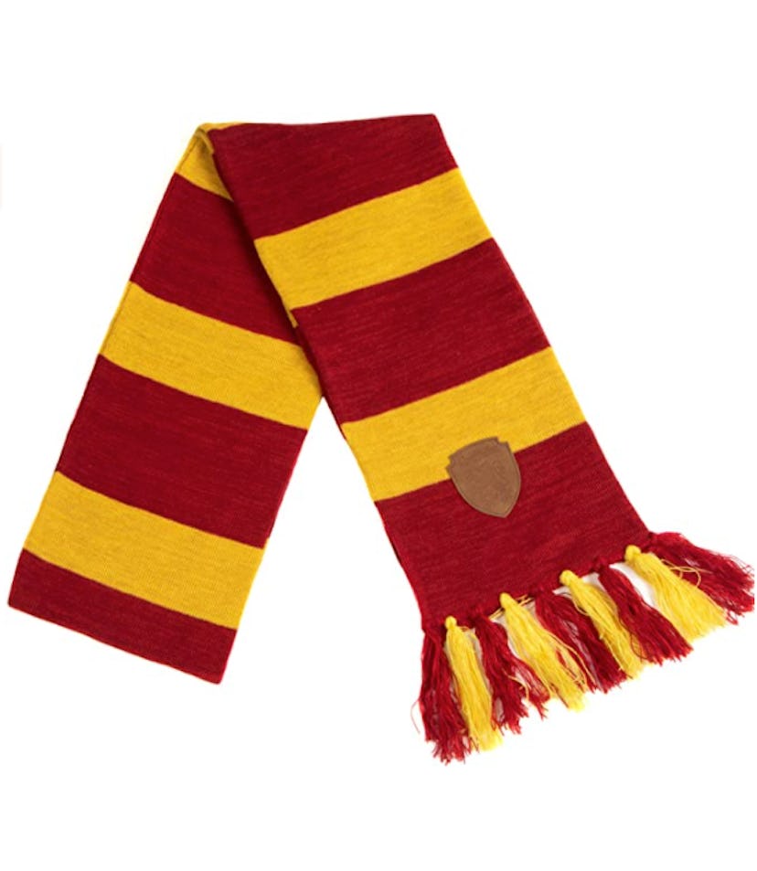 Harry Potter Hogwarts Houses Knit Gryffindor Scarf & Pom Beanie Set