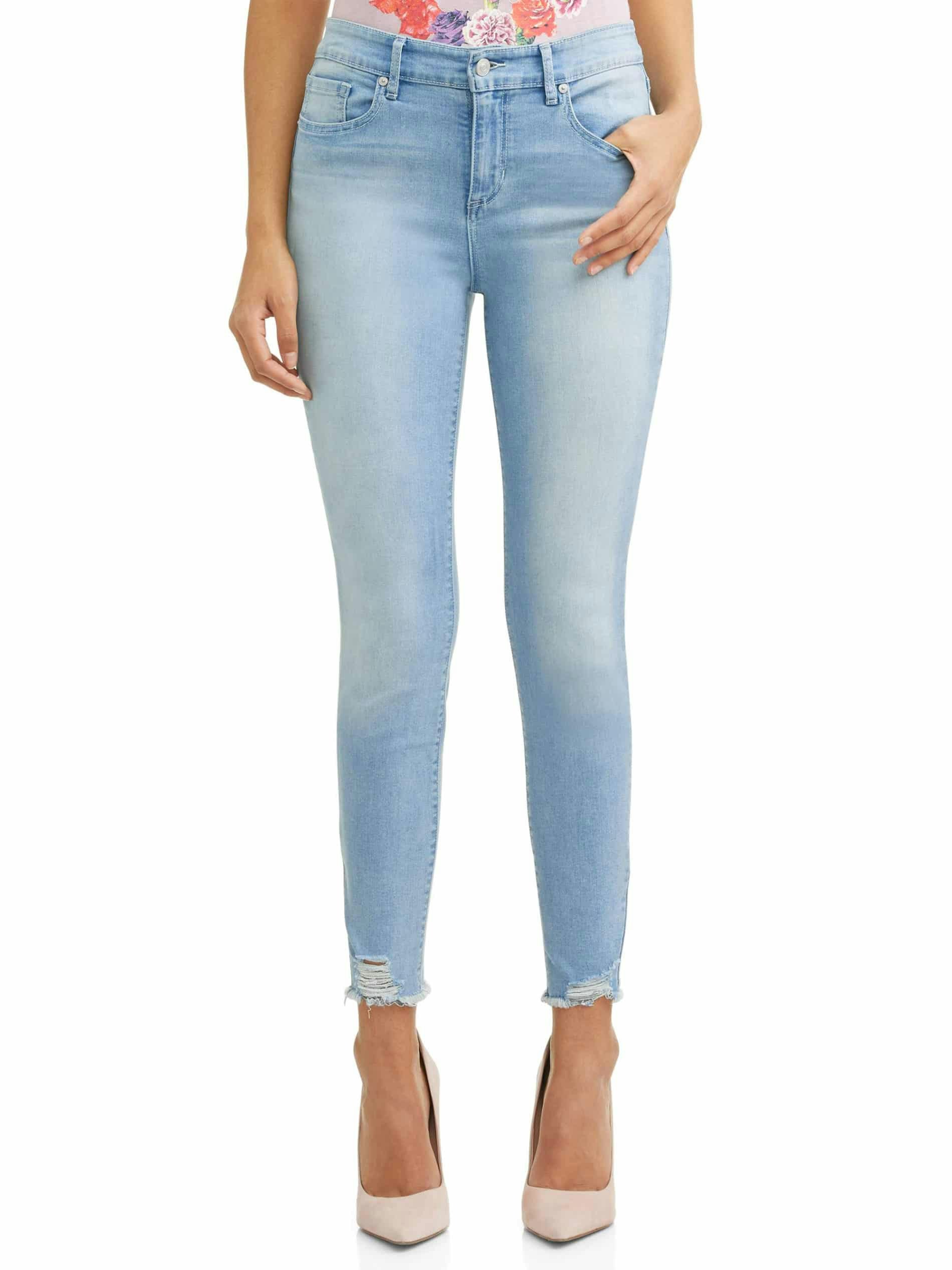 Sofia Jeans by Sofia Vergara Women's Sofia Skinny Mid-Rise Faux