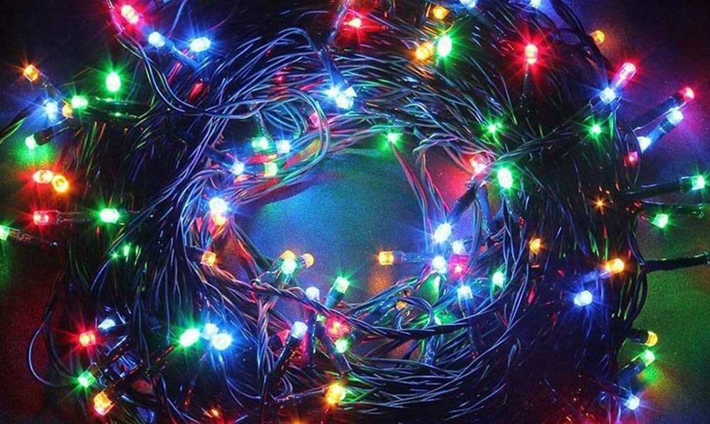 Christmas Decor 96-1500 Led String Fairy Lights Outdoor Party Garden Xmas Lamp 
