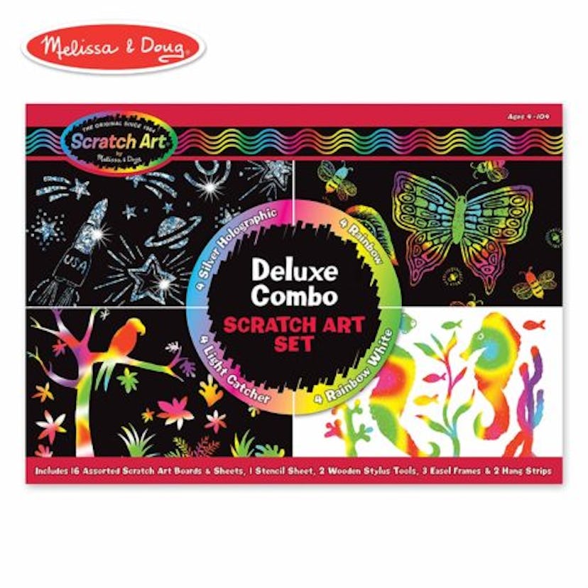 Melissa & Doug Scratch Deluxe Combo Scratch Art Set