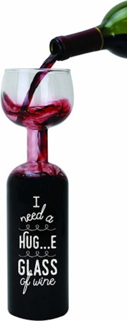 bigmouth inc huge wine bottle glass best gag gifts