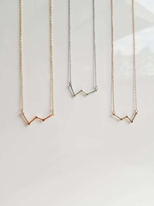 cassiopeia constellation necklace best gifts under 20