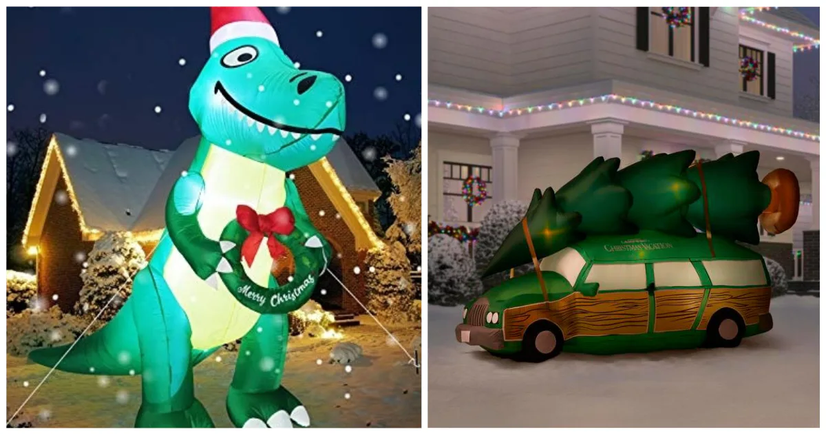 16 Christmas Inflatables That Will Make Your Front Yard So Extra