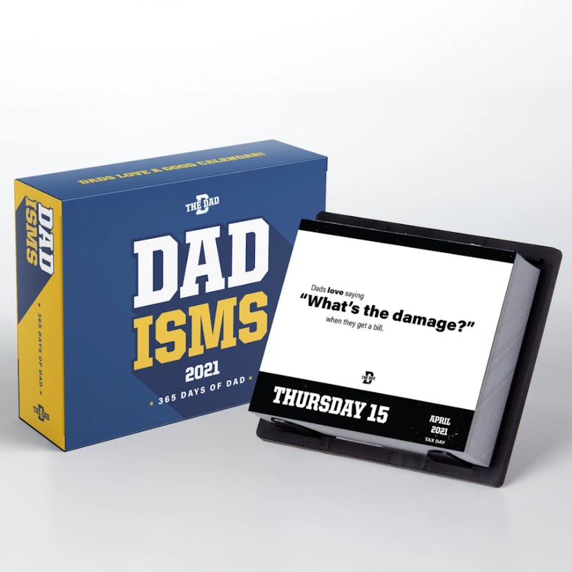 The Dad Shop Dad-ISMS Father's Day To Father's Day Desk Calendar