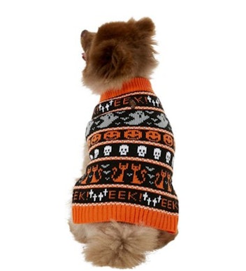 Frisco Halloween Fair Isle Dog & Cat Sweater