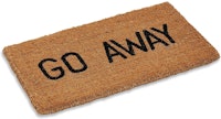 Kempf ‘Go Away’ Doormat