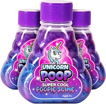 Kangaroo's Super Cool Unicorn Poop Slime (3 pack)