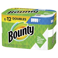 Bounty Select-A-Size Paper Towels, 6 Double Rolls