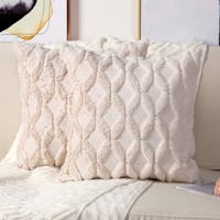 MADIZZ Pack of 2 Decorative Throw Pillow Covers