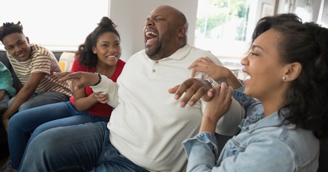 poop jokes, family laughing