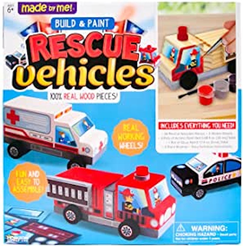 Made By Me Build & Paint Rescue Vehicles